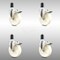 Service Caster 5 Inch 316SS Nylon Wheel Swivel 1-5/8 Inch Expanding Stem Caster Set Lock Brake SCC-SS316TTLEX20S514-NYS-158-4 - alternate 1